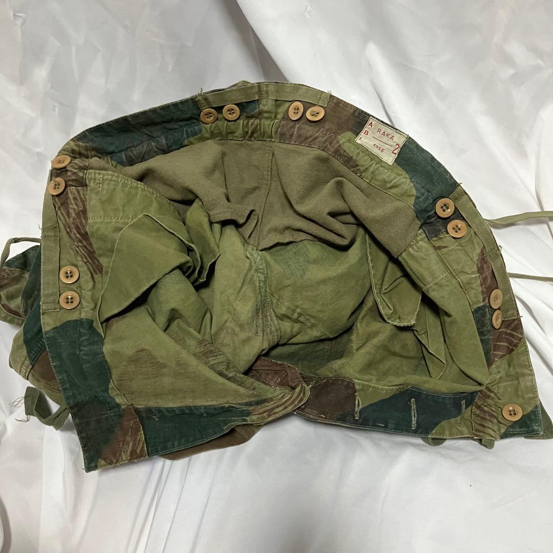 ベルギー軍　希少サイズ2 ブラッシュストロークカモ　実物　ヴィンテージ 官給品