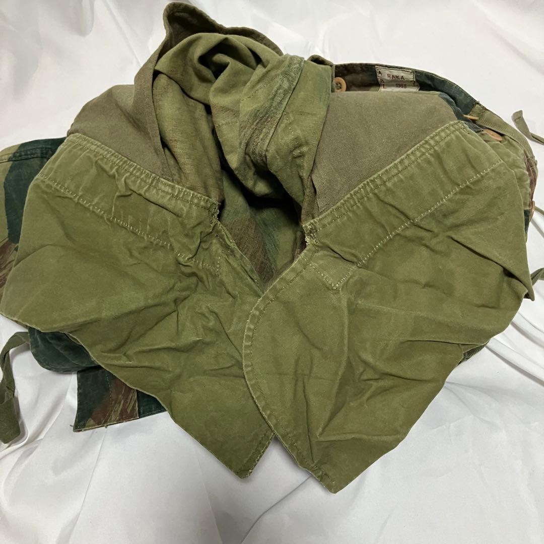 ベルギー軍　希少サイズ2 ブラッシュストロークカモ　実物　ヴィンテージ 官給品