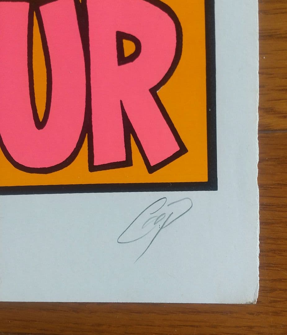 coop クープ シルクスクリーン ポスター