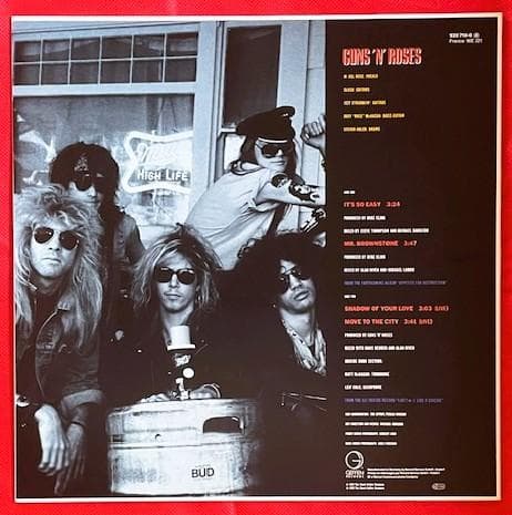 【廃盤・美品】Guns N' Roses 12' Single 4枚セット