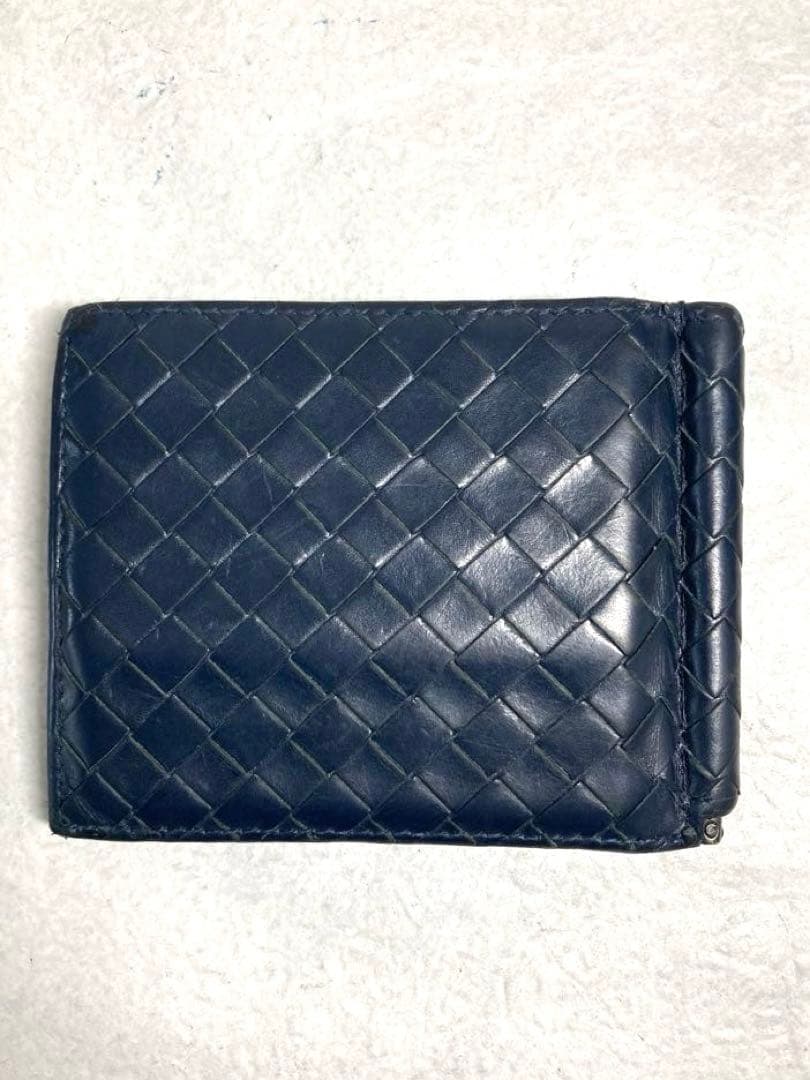 ボッテガヴェネタ　イントレチャート　マネークリップ付き　カードケース　箱付き