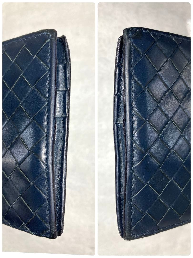 ボッテガヴェネタ　イントレチャート　マネークリップ付き　カードケース　箱付き