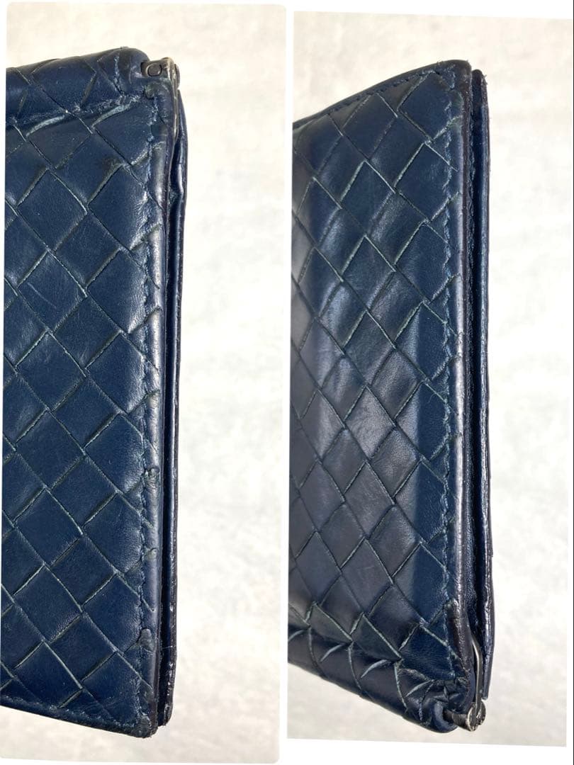 ボッテガヴェネタ　イントレチャート　マネークリップ付き　カードケース　箱付き