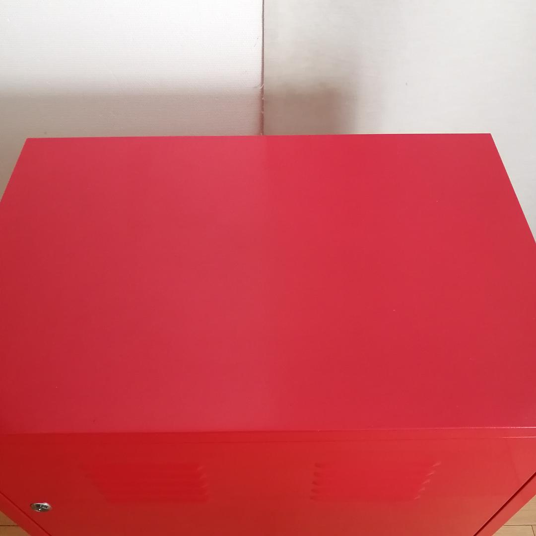 IKEA イケア PSキャビネット　赤