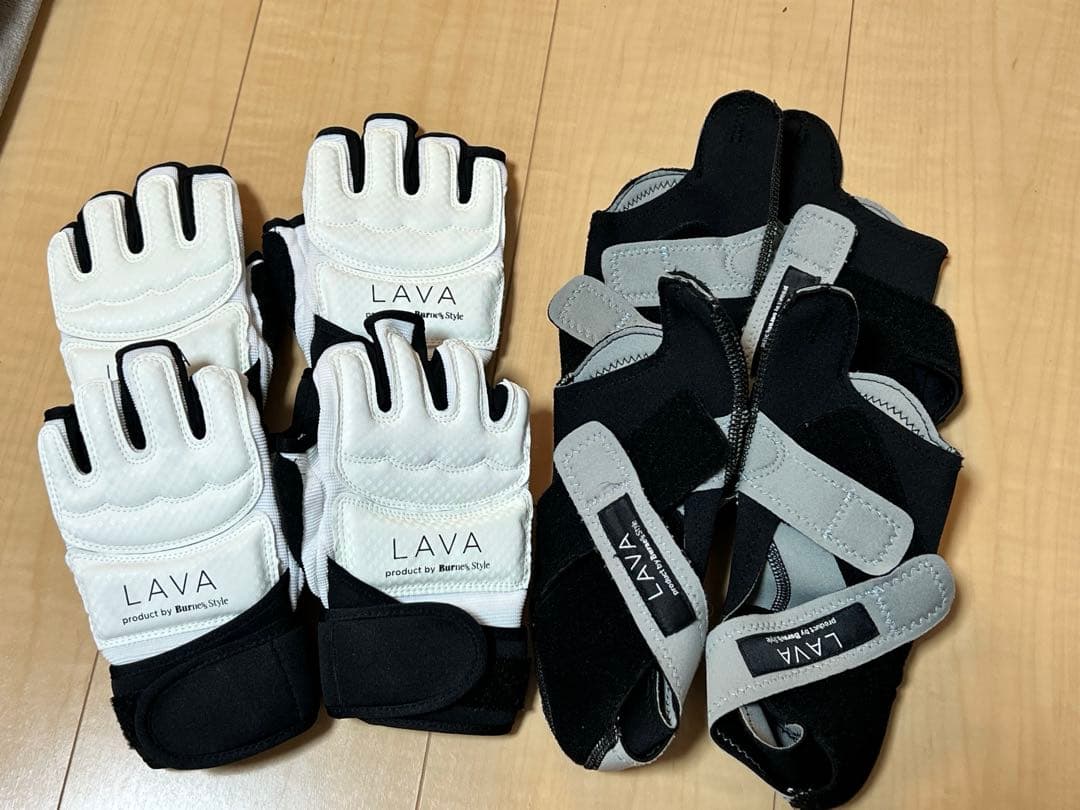 バーネススタイル グローブ＋シューズ 2セット LAVA