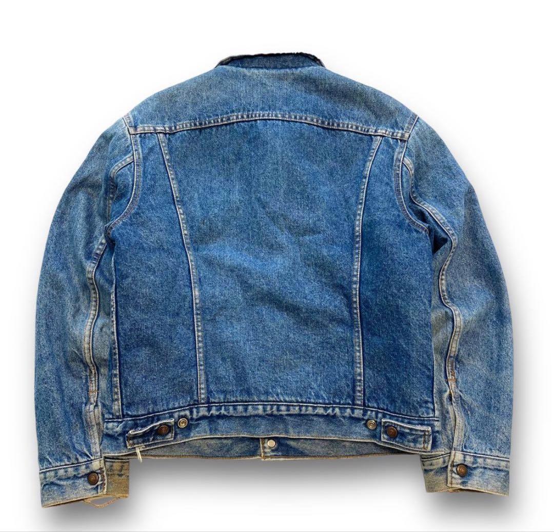 【Levi's】80s リーバイス ボアパイルデニムジャケット USA製 40R
