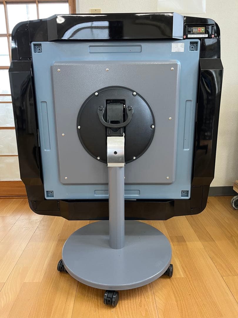 全自動麻雀卓 スリムヴォイススコア28 【折りたたみ・移動式脚】ブラック