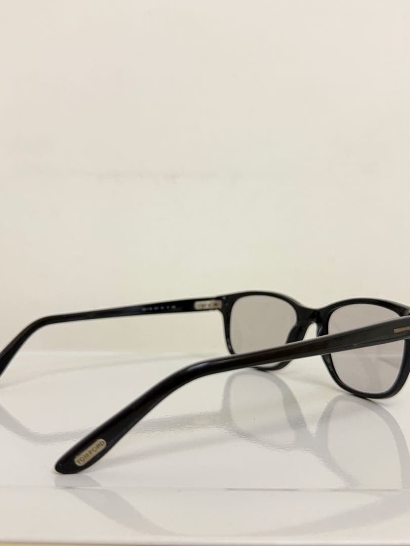 TOM FORD TF5106 001 ブラック メガネ 度なし イタリア製