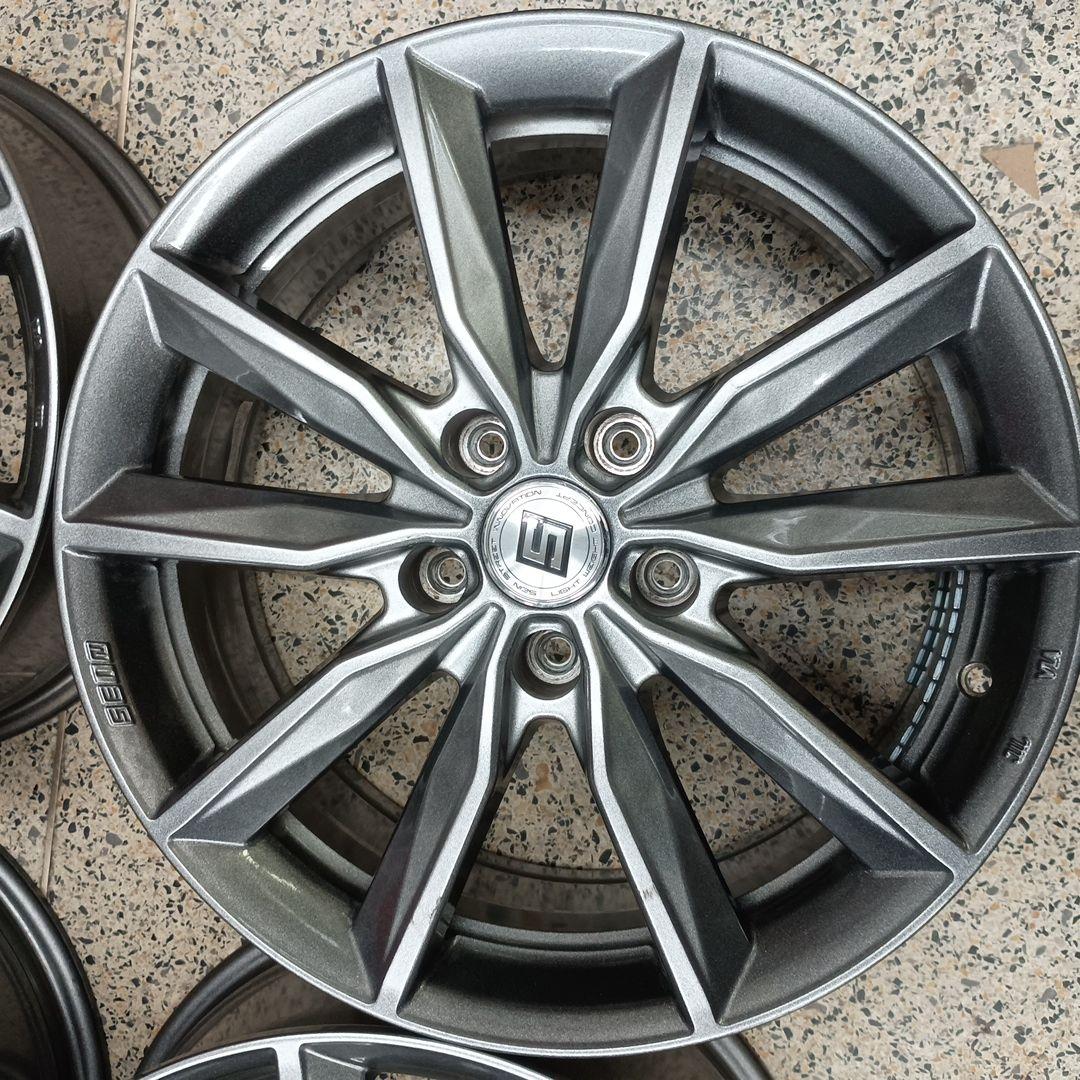 送料込 SEIN 17インチ 7J 1143 5H ホイール4本