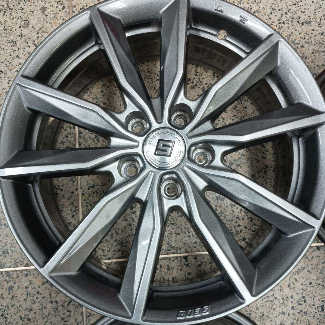 送料込 SEIN 17インチ 7J 1143 5H ホイール4本