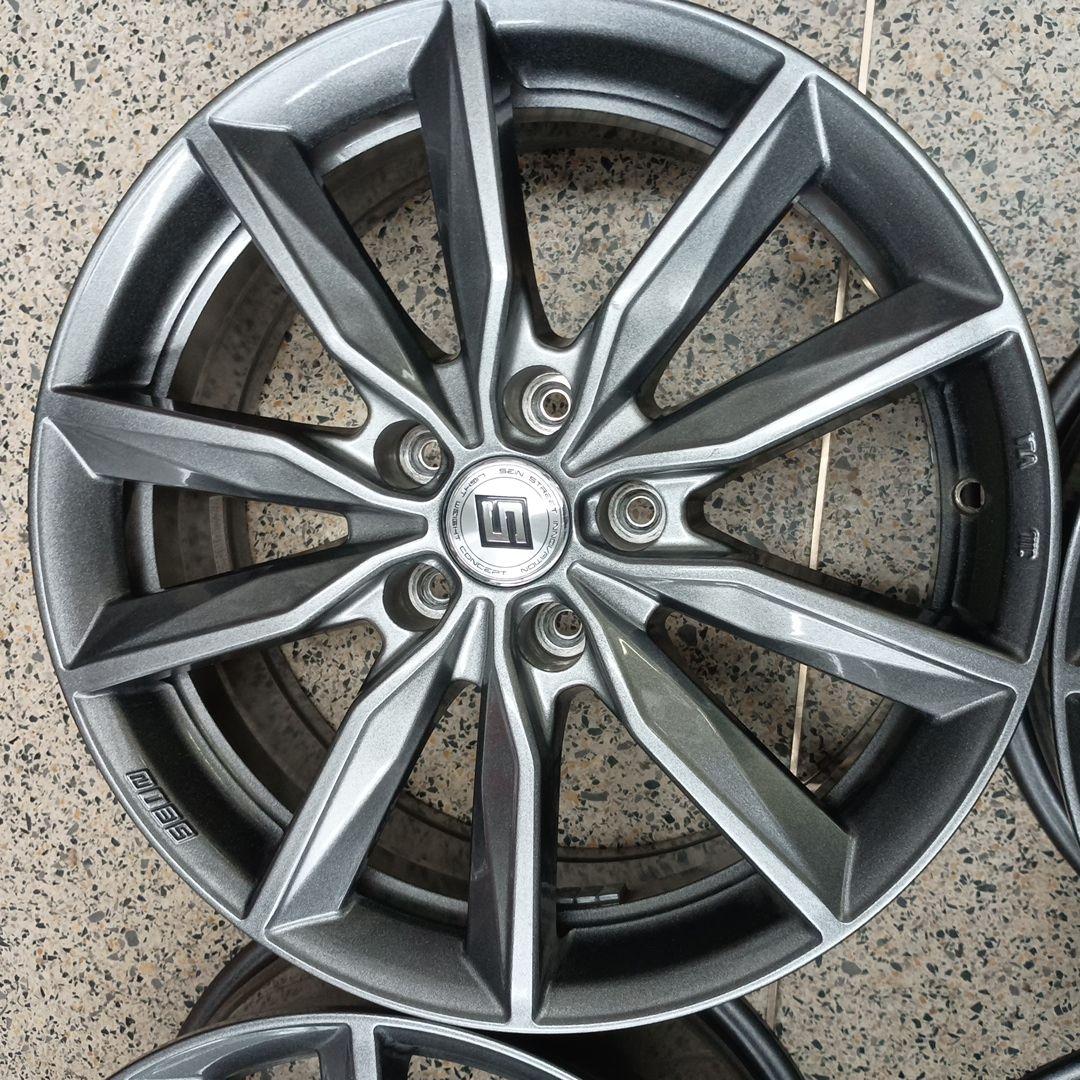 送料込 SEIN 17インチ 7J 1143 5H ホイール4本