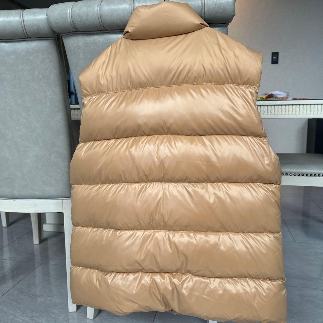 PYRENEX ベージュ ダウンベスト XL