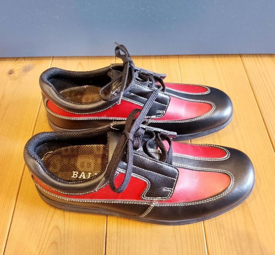 【美品】BALLY レディース ゴルフシューズ 23.5cm 本革