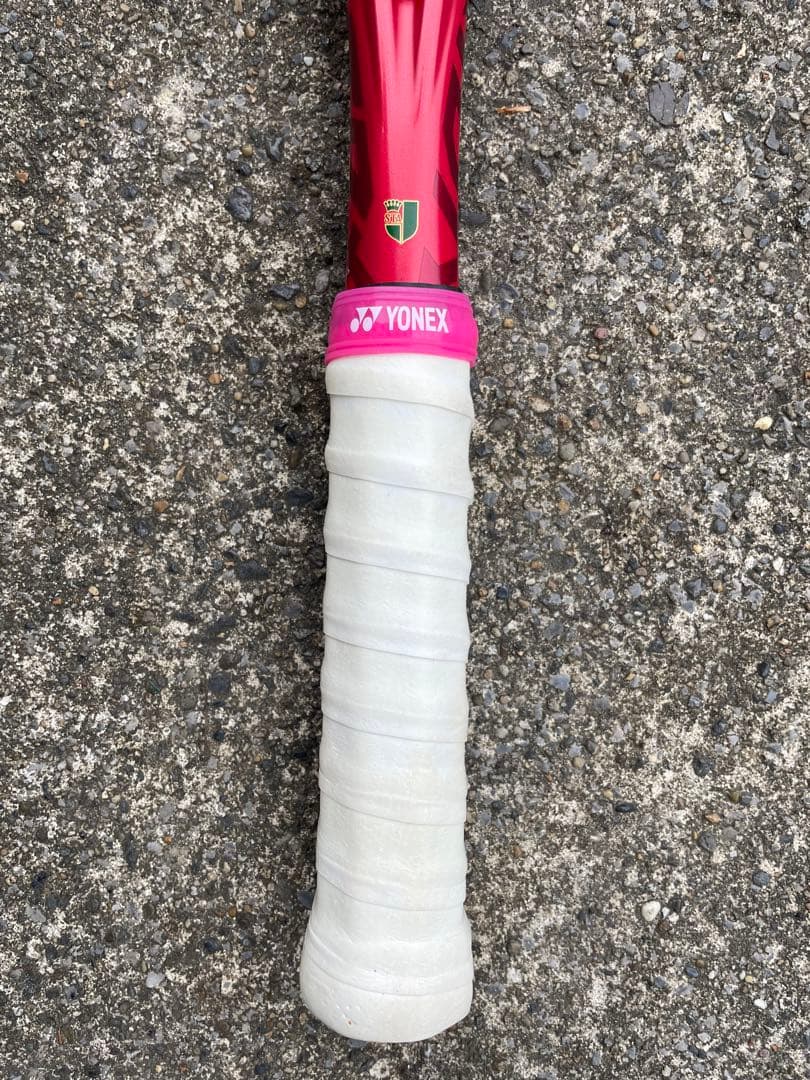 YONEX VOLTRAGE 7S レッド テニスラケット(軟式用)