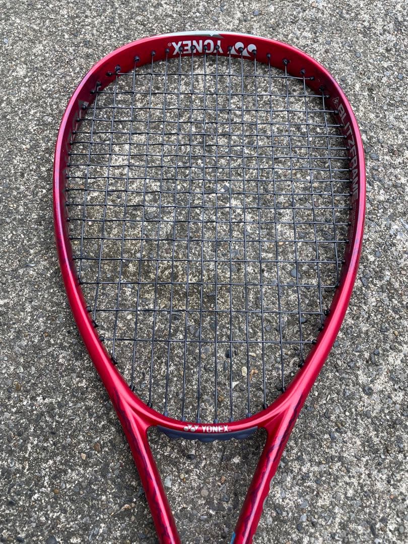 YONEX VOLTRAGE 7S レッド テニスラケット(軟式用)