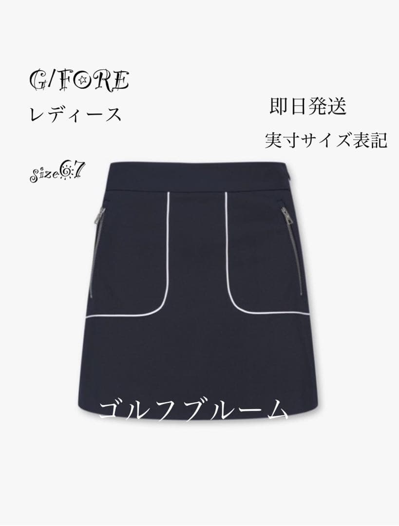 新入荷G/FORE韓国ジーフォア レディーススカートsize67ブラック