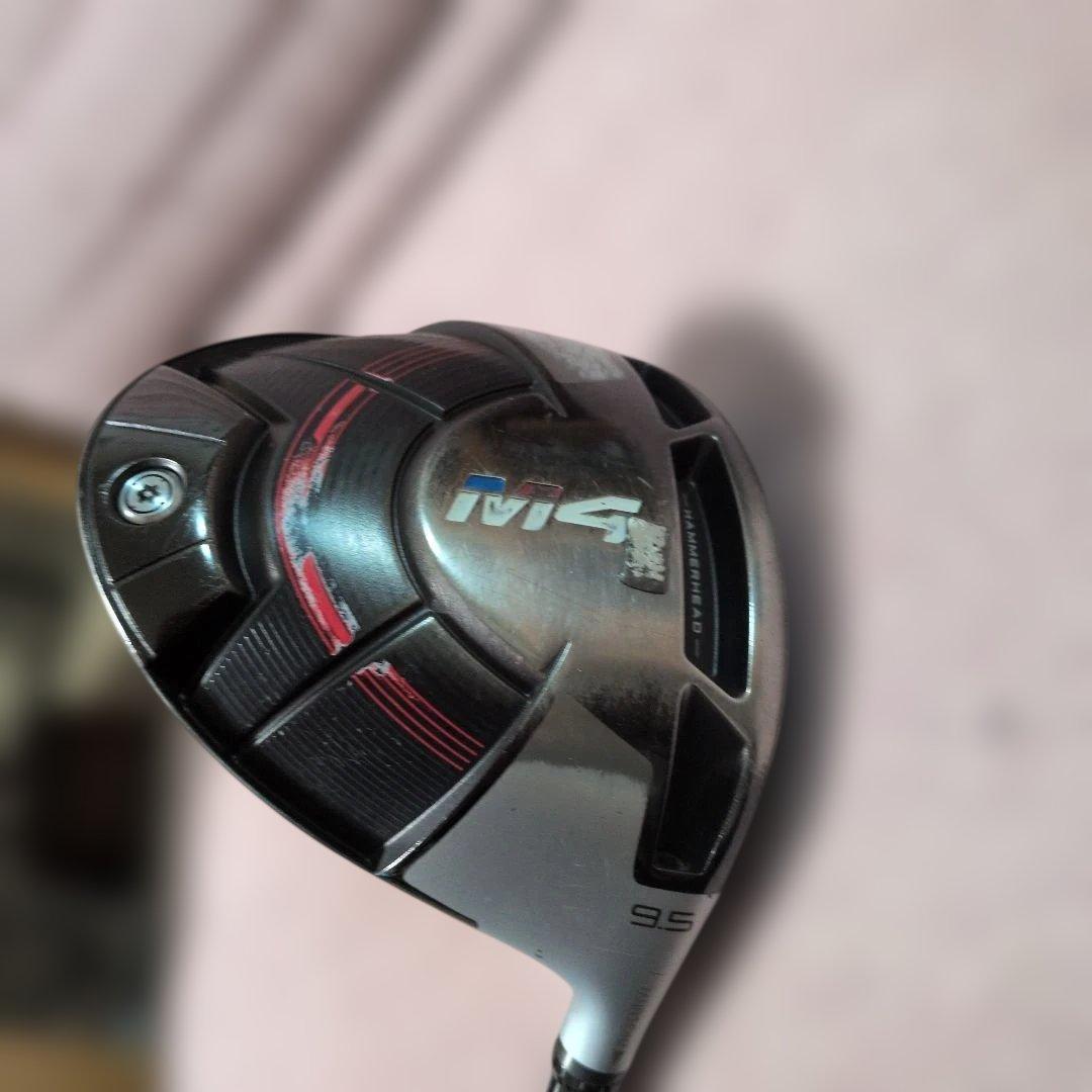 テーラーメイド　ロフト角9.5 M4ドライバー　フレックスS