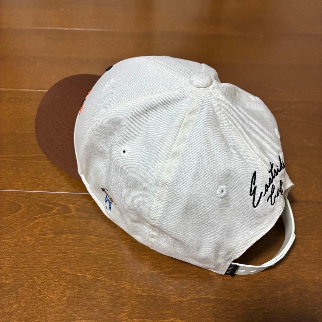 ジョーダン×イーストサイドゴルフ キャップ 美品 ホワイト / ブラウン