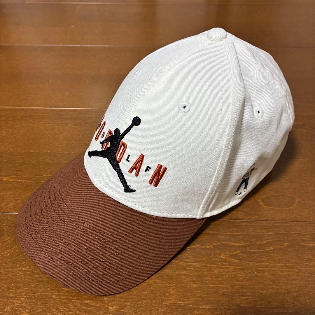 ジョーダン×イーストサイドゴルフ キャップ 美品 ホワイト / ブラウン