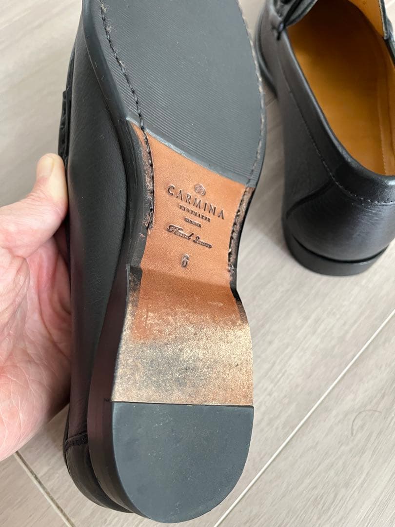 【試着のみ】カルミナローファー　size6