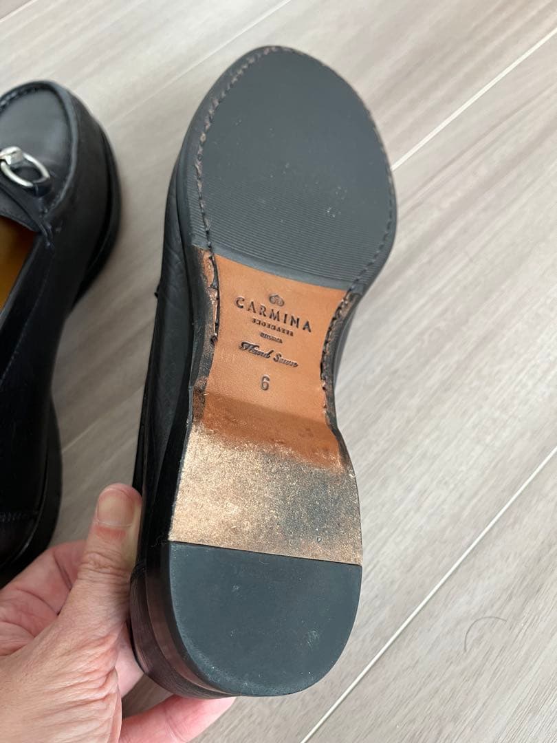 【試着のみ】カルミナローファー　size6