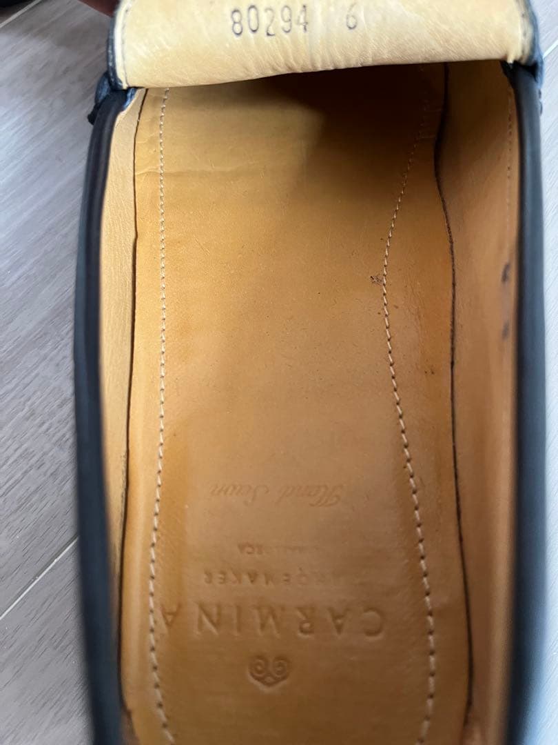【試着のみ】カルミナローファー　size6