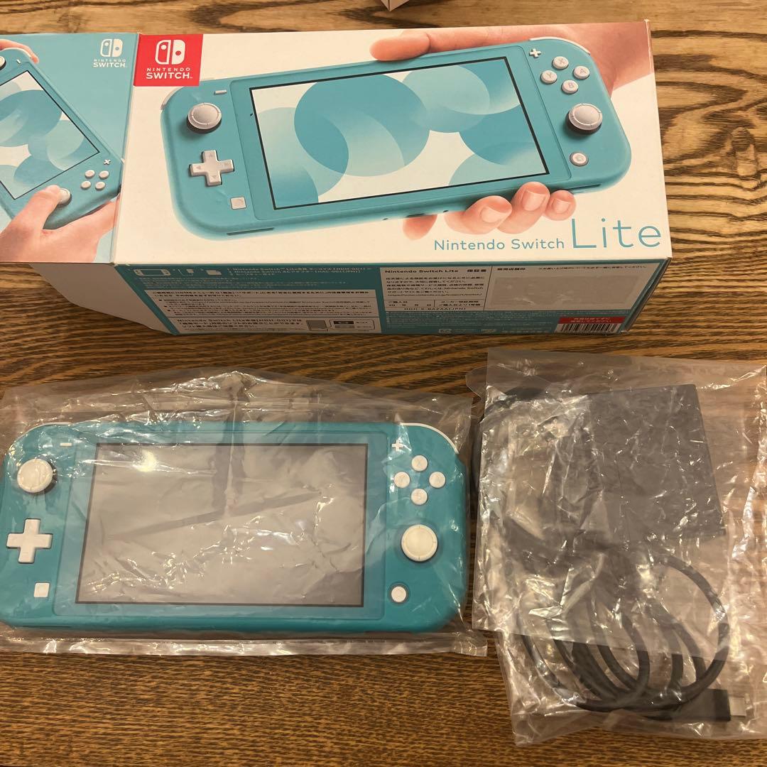 Nintendo Switch Lite ターコイズ 本体 中古