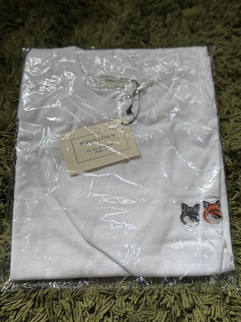 MAISON KITSUNE ダブル フォックス Tシャツ M 新品 キツネ