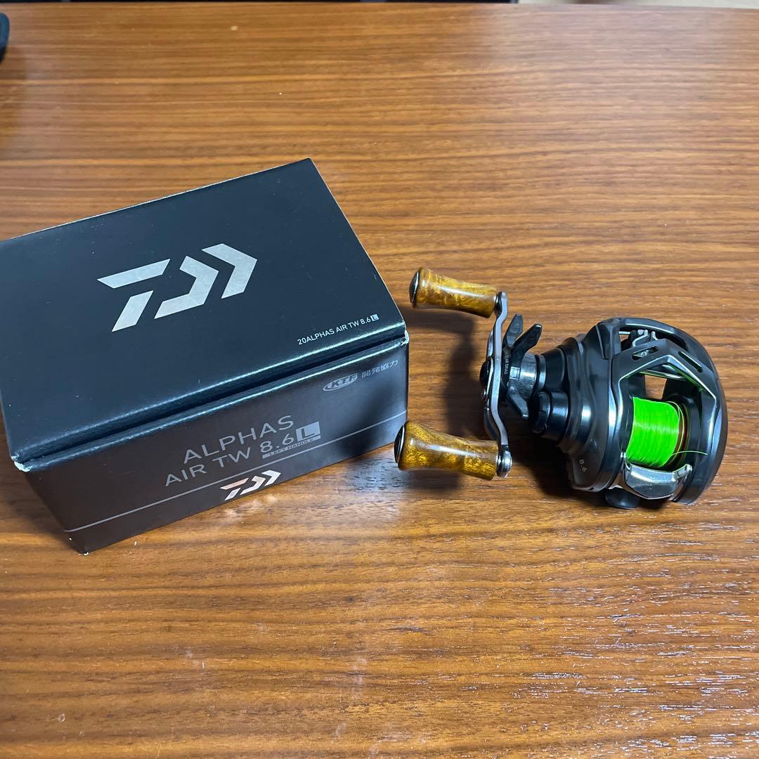 Daiwa ALPHAS AIR TW 8.6 ベイトリール　アルファスair