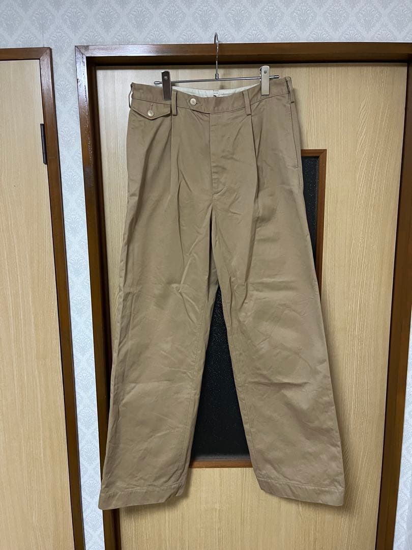 auralee 25ss チノパン