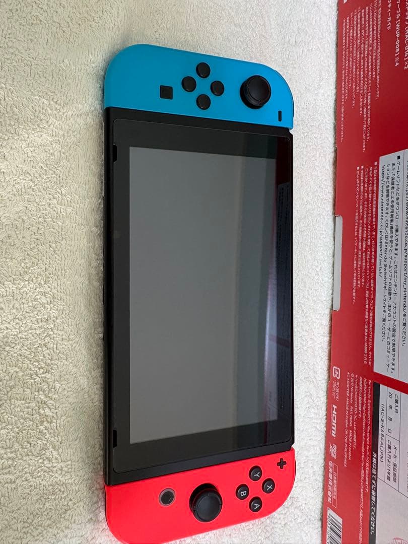 Nintendo Switch 本体 青/赤 ➕Joy-Con2本付き