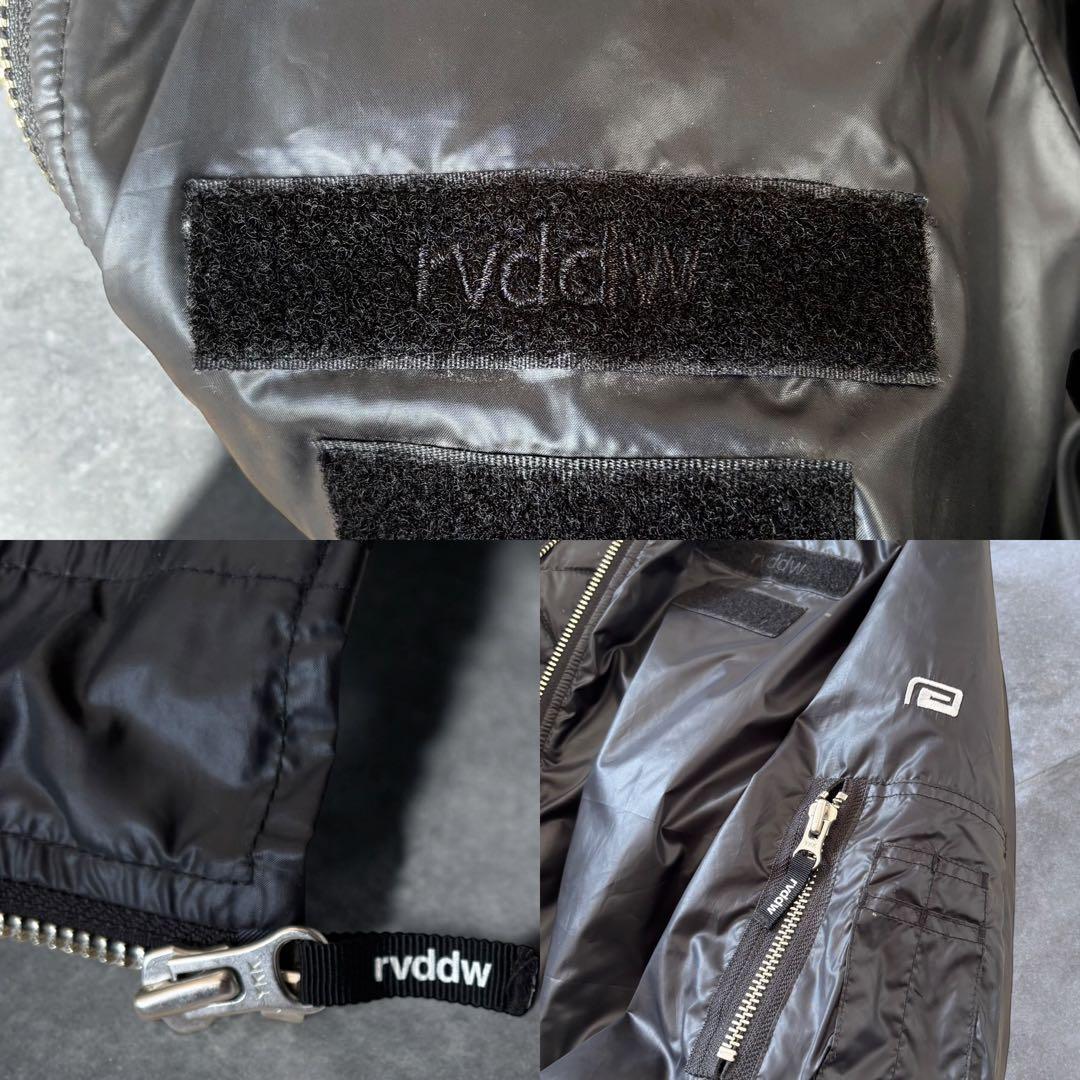 Reversal POLARTEC MA-1 総柄裏地 XL 黒