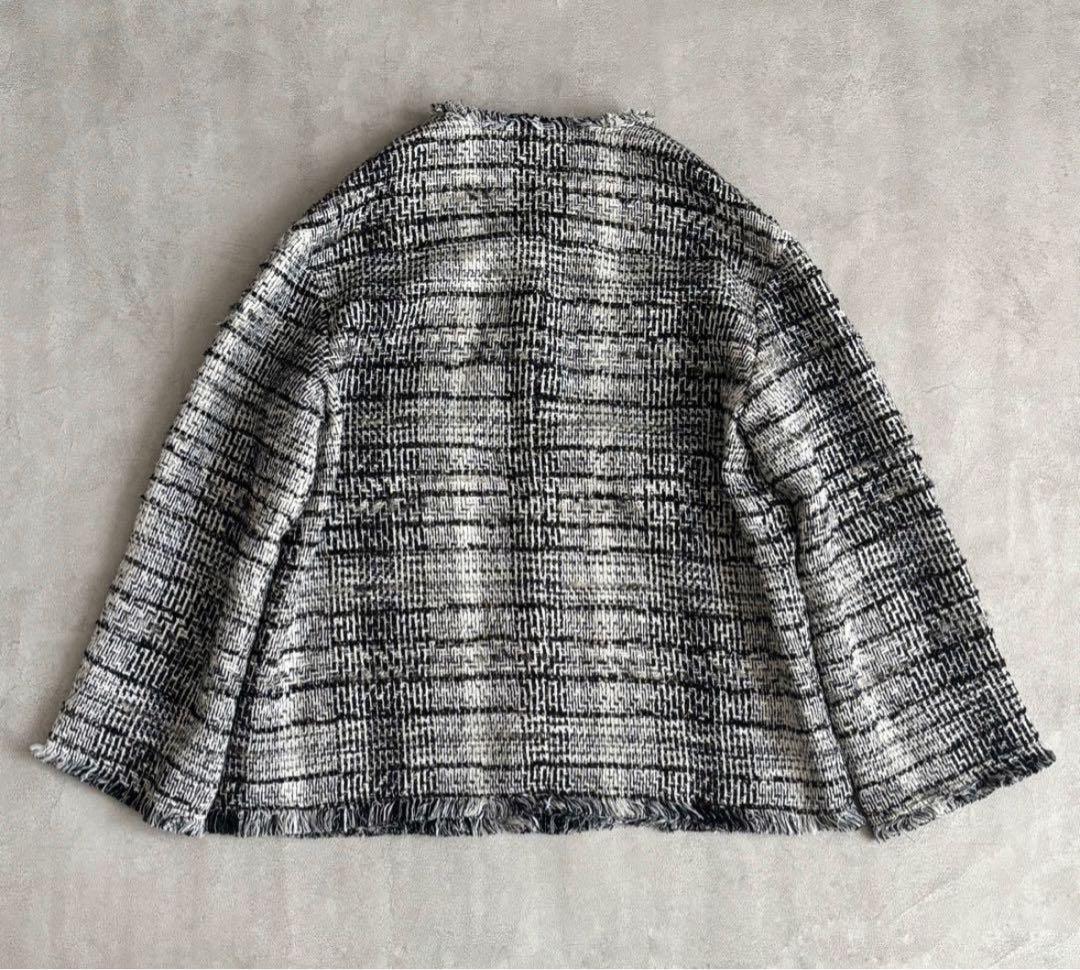 ジャーナルスタンダードレサージュ 美品 GIOLICAツイードWIDEジャケット