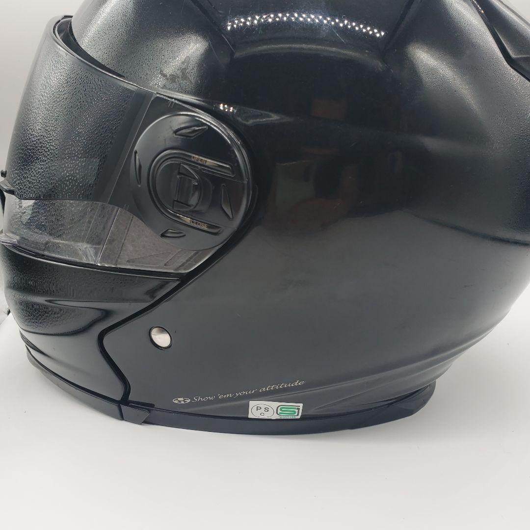 【希少】オーギーケーカブト　VALER　システムヘルメット　Lサイズ　黒