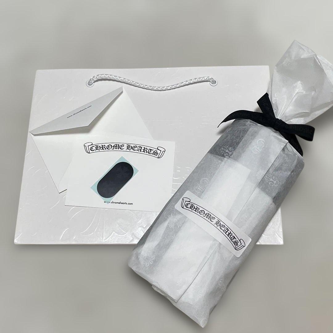 クロムハーツ Logo Beanie Black ニット帽 ラッピング ビーニー