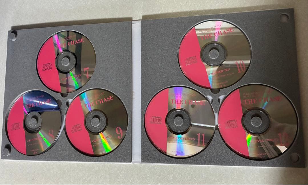 イングリッシュアドベンチャー　THE CHASE テキストCDセット