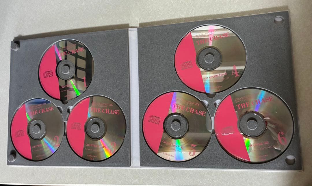 イングリッシュアドベンチャー　THE CHASE テキストCDセット
