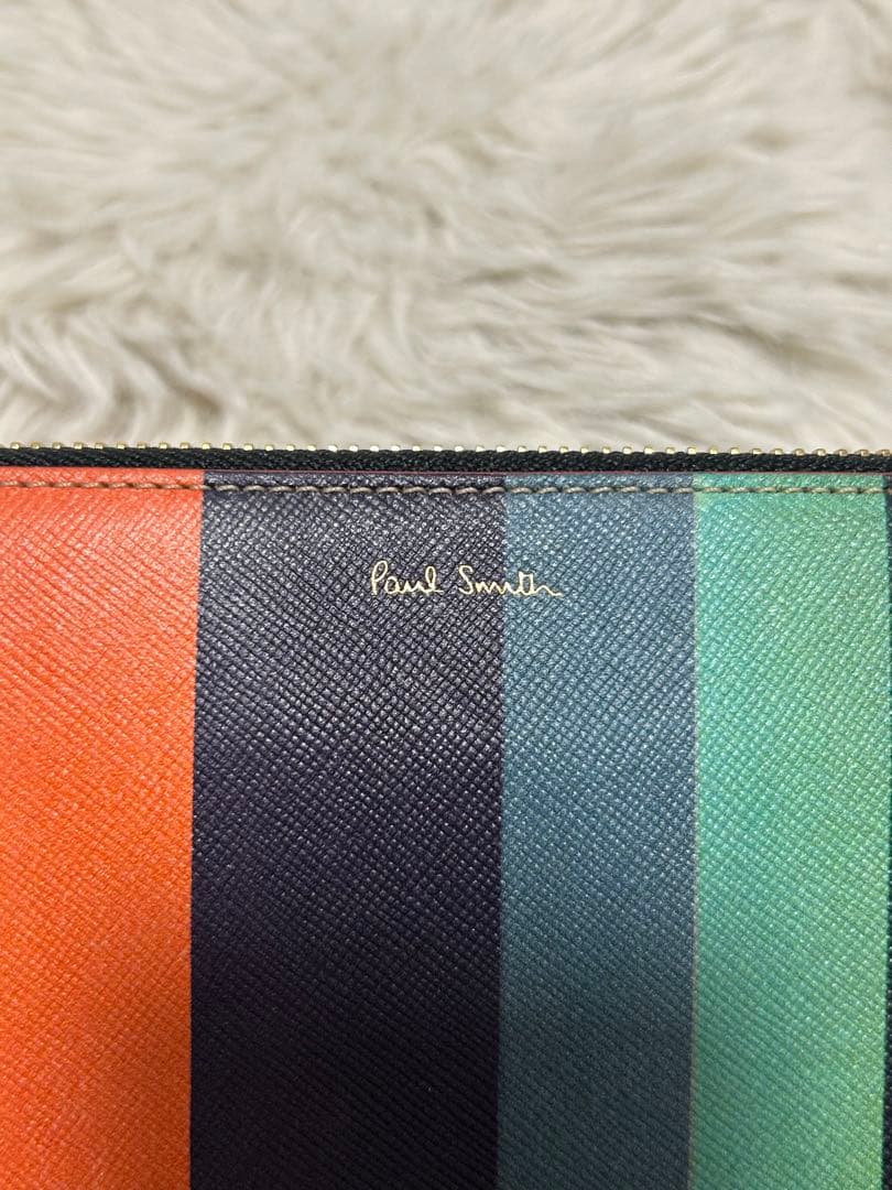 Paul Smith ポールスミス マルチストライプ 長財布