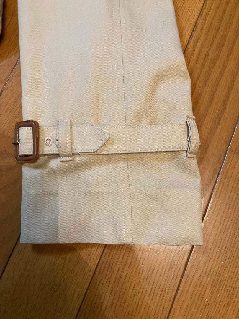 Aquascutumレディース　ロングトレンチコート ベージュ　Lサイズ