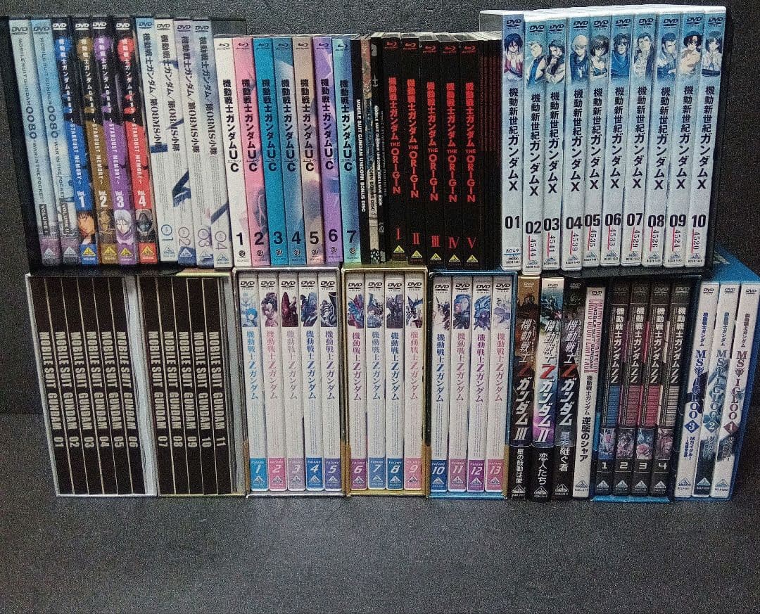 ガンダムDVDまとめ売り