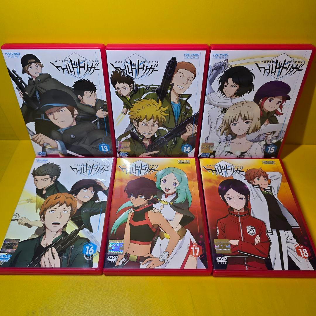 ※新品ケース交換済み　ワールドトリガー DVD 1期〜3期 全32巻 全巻セット