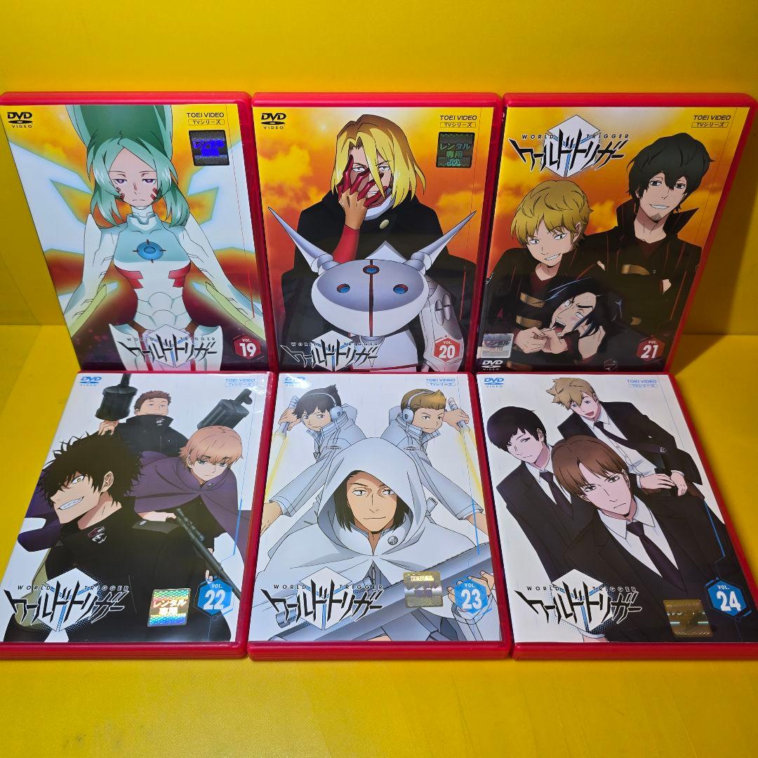 ※新品ケース交換済み　ワールドトリガー DVD 1期〜3期 全32巻 全巻セット
