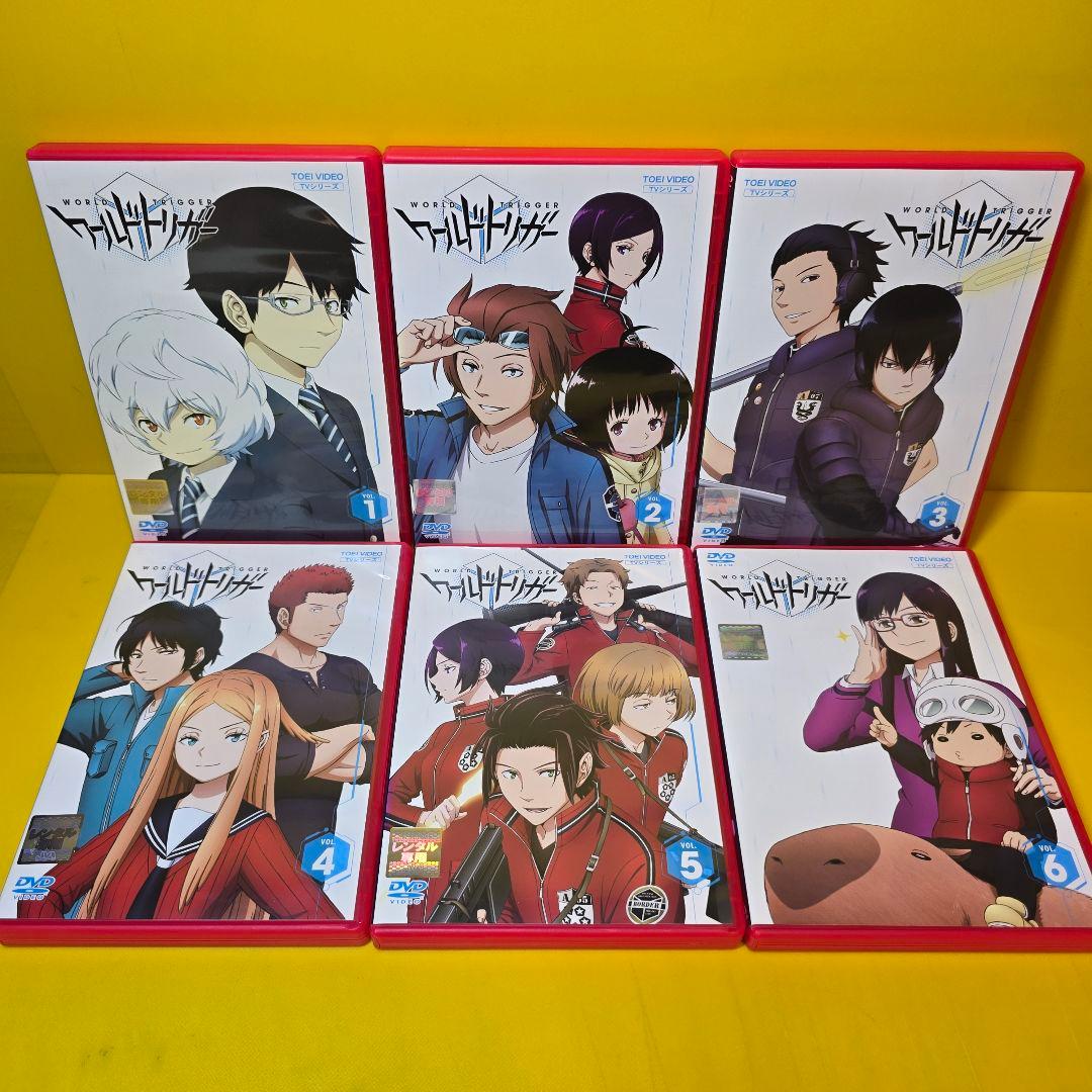 ※新品ケース交換済み　ワールドトリガー DVD 1期〜3期 全32巻 全巻セット