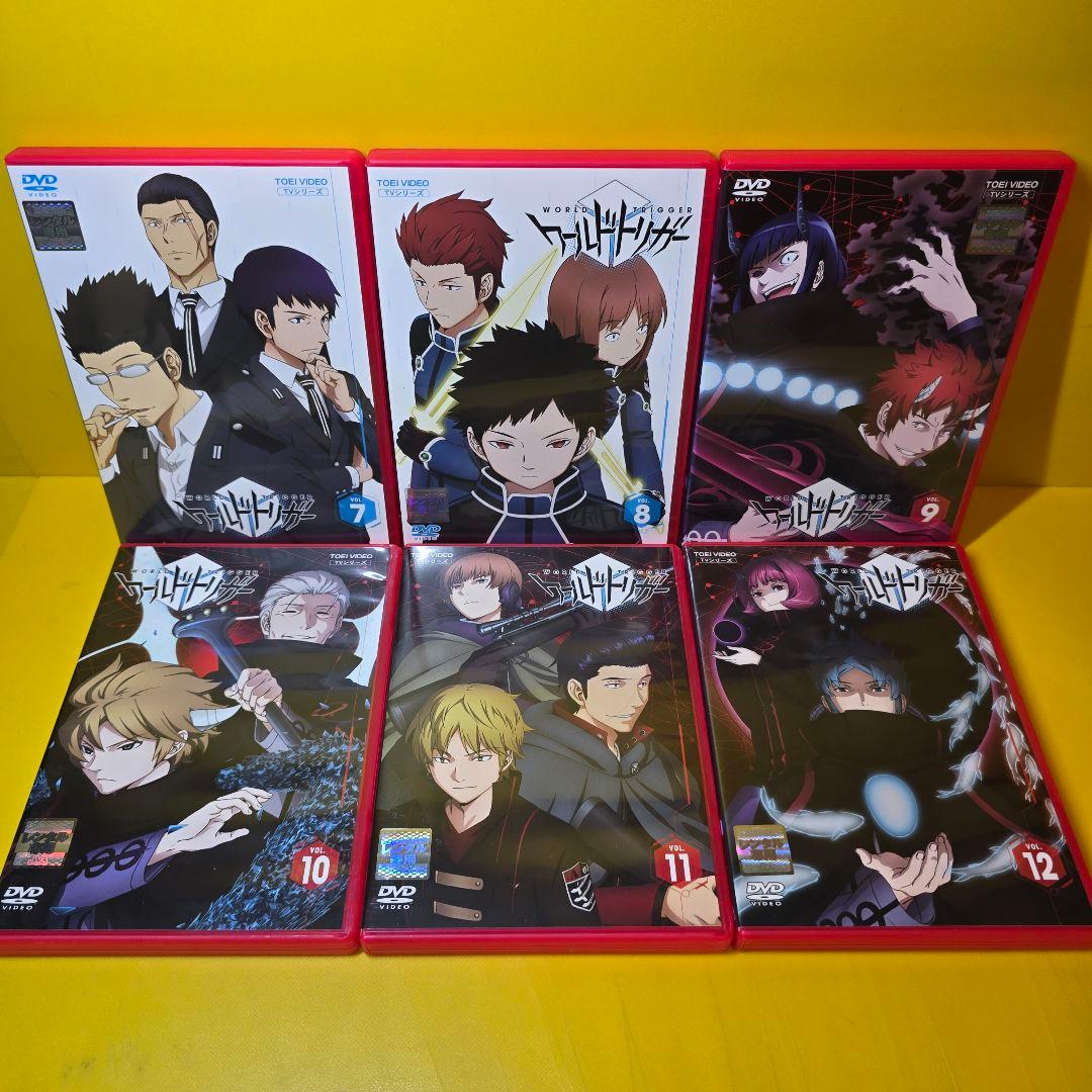※新品ケース交換済み　ワールドトリガー DVD 1期〜3期 全32巻 全巻セット