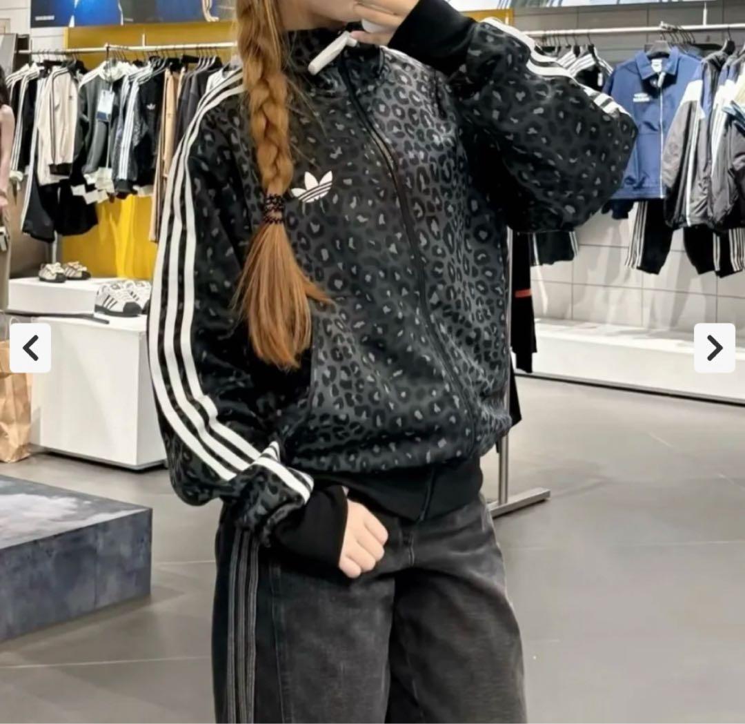 新品　adidas ABCマート限定レオパード トラックジャケット XLヒョウ柄
