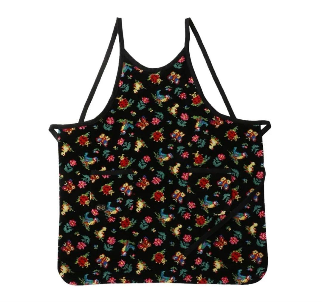 Feiler フェイラー　エプロン　ハイジ　ブラック