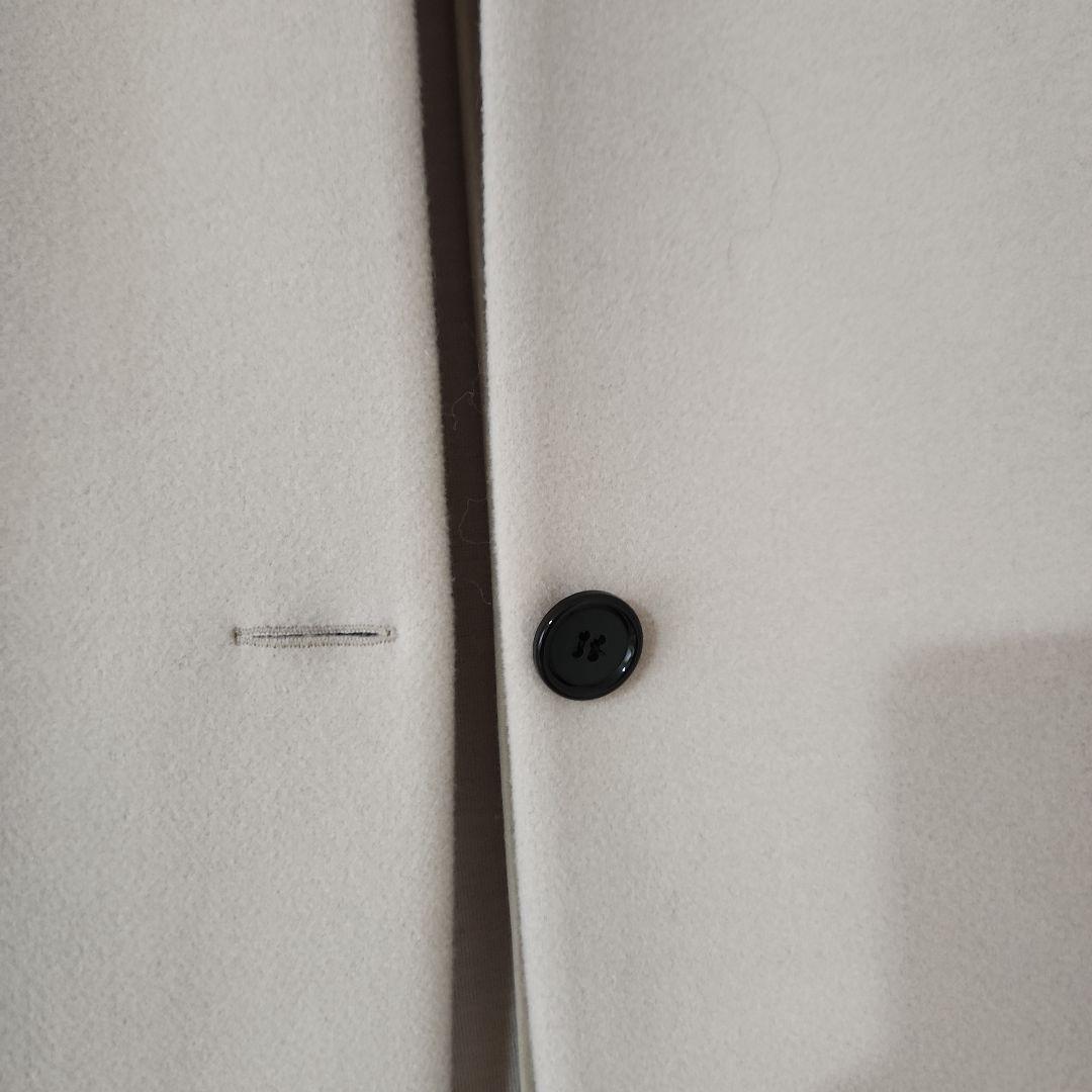 極美品 CLOCHE クロシェ ノーカラージレ ベスト グレージュ