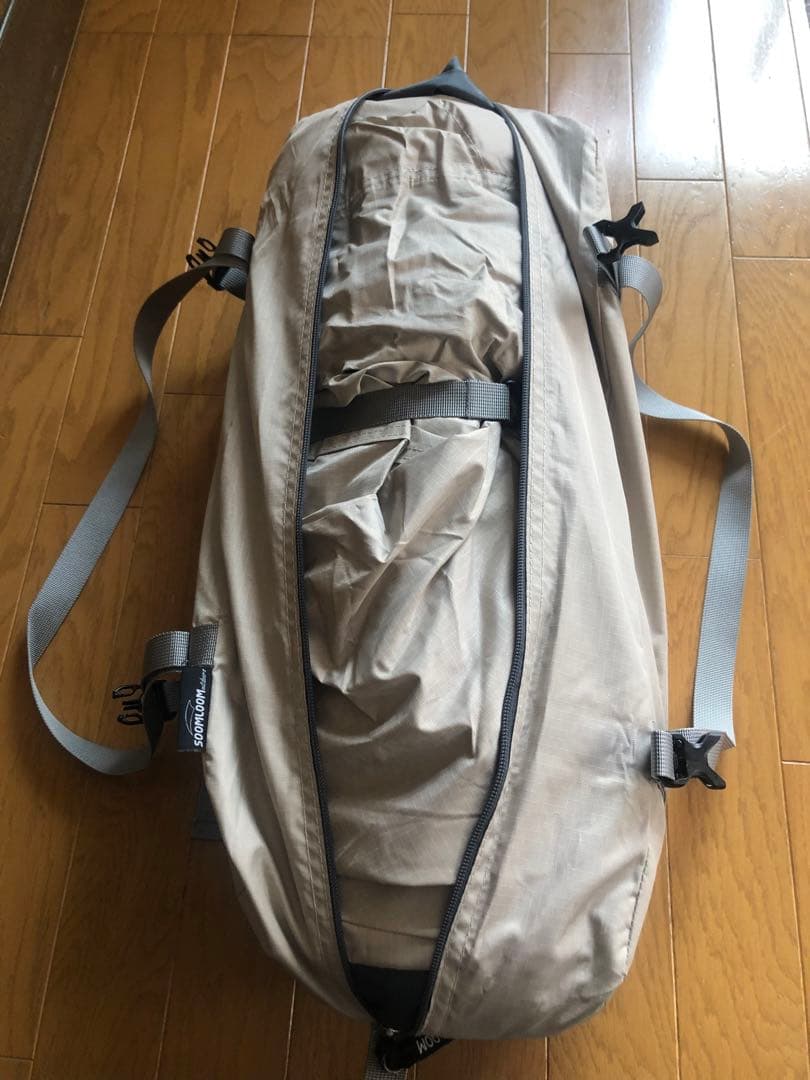 SOOMLOOM 3-4人用テント ワンポール ※HIKEMAN テントシート付