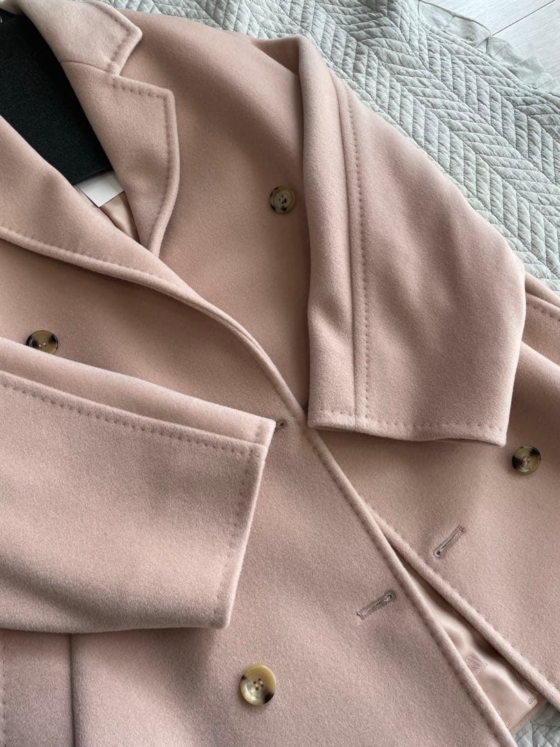 定価47.5万♡ 新品♡MAXMARA 101801 マダムコート　ピンク