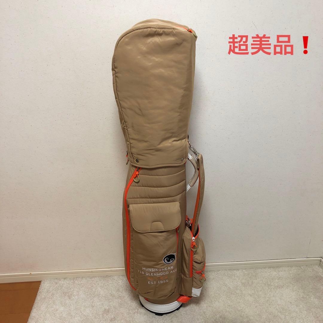 超美品❗️マンシング　レディース　キャディバッグ 完売モデル